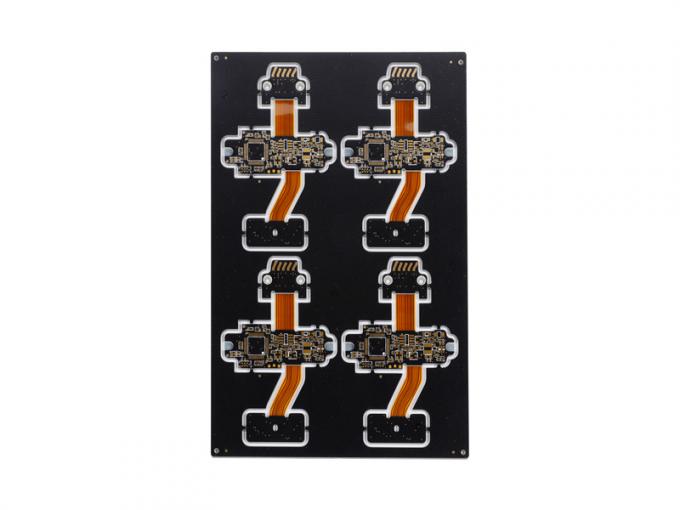 6 Layer Rigid Flex PCB Electronic Board Printed Circuit Board Assembly ...