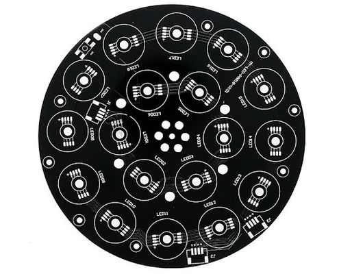 Black Aluminum PCB Board Manufacturing Corrosion Resistant For Landscape led Light