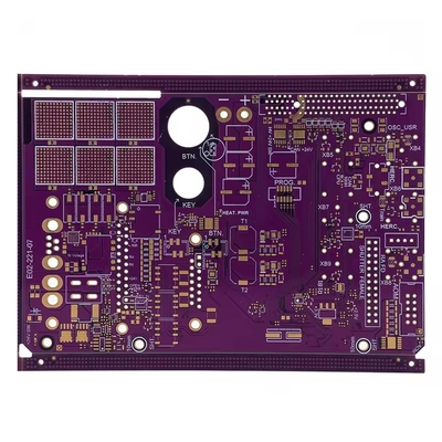 Custom Multilayer HDI Interconnect PCB Circuit Board 0.4mm Half Plating Vias