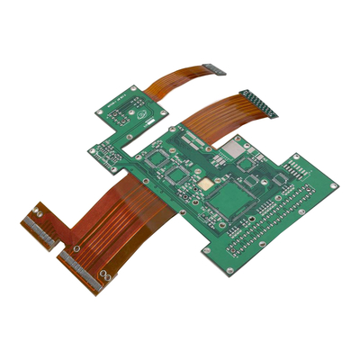 OEM Rigid Flex Bluetooth Earphone PCB Board Single Sided 1oz Cooper