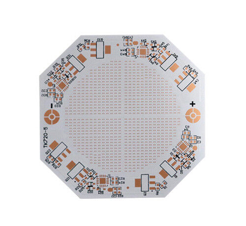 OEM White Rigid Aluminum Printed Circuit Boards PCB Heat Dissipation ...