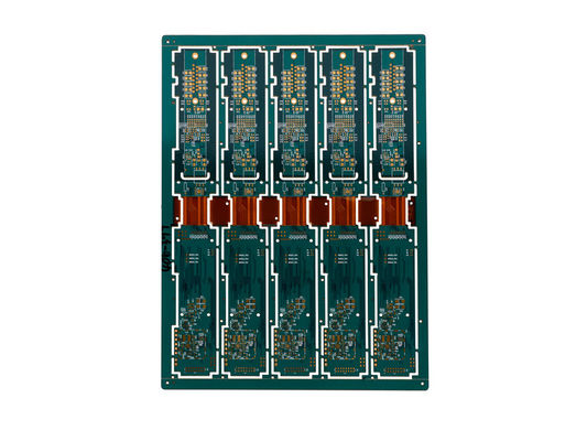 Bon prix PCB rigide flexible à retour rapide en polyimide vert à 6 couches TG150 1,6 mm pour la stéréo 3D en ligne