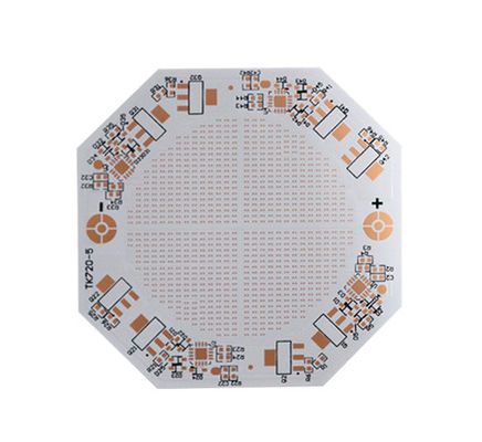 Хорошая цена OEM Белые жесткие алюминиевые печатные платы (PCB) для отвода тепла для светодиодного освещения онлайн