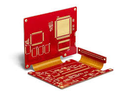 Red Rigid Flex Bendable Wiring 3D Circuit Board PCB For Smart Electronic Devices