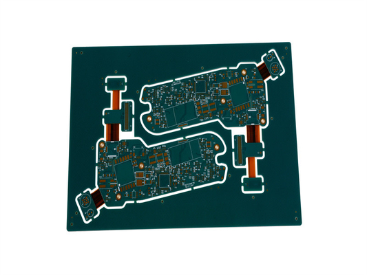 Multilayer Blue Fast Turn Flex PCB Assembly High Density Circuit Board Manufacturing