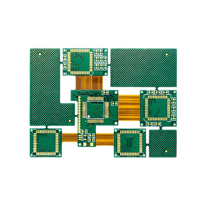 Custom Electronic 1OZ Copper PCB Board Polyimide FR4 Material ENIG Surface