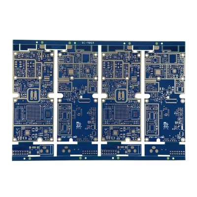 High Frequency HDI Rigid Flexible PCB Fast Turnaround Board 12 Layers