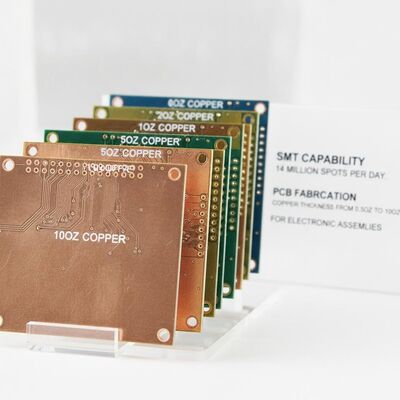 Good price Smt Capability 14 Million Spots Per Day Printed Circuit Board Fabrication Offering Copper Thickness From 0.5OZ To 10OZ For Electronic Assemblies online