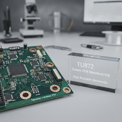 좋은 가격 TU872 재료 고 정밀 전자제품에 이상적인 Pth /-0.05mm의 허용도를 제공하는 사용자 지정 PCB 제조 서비스 온라인으로